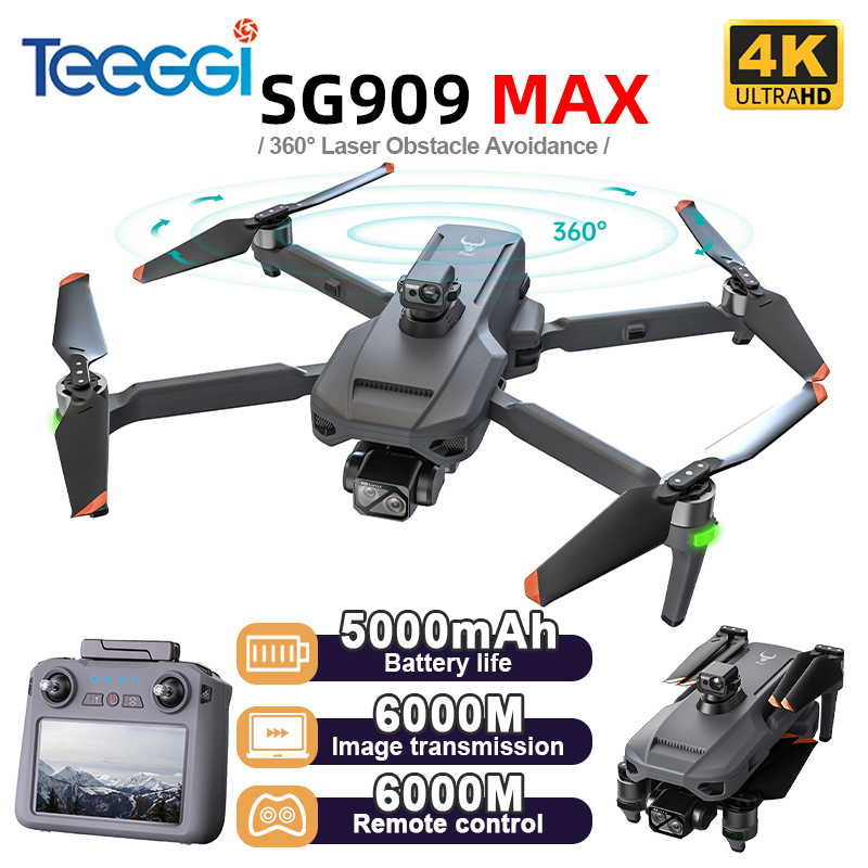 Drone Camera 4K - Drone Teeggi SG909 MAX GPS con