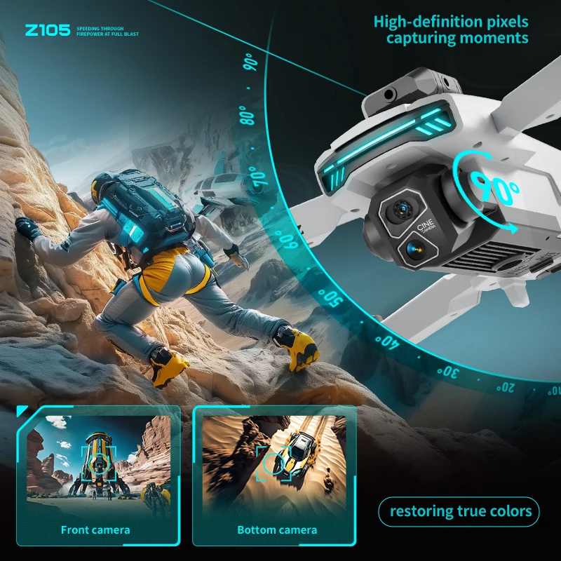 Mini Drone Z105 RC Quadricotte - Drone Camera Vlog recensione e prezzo