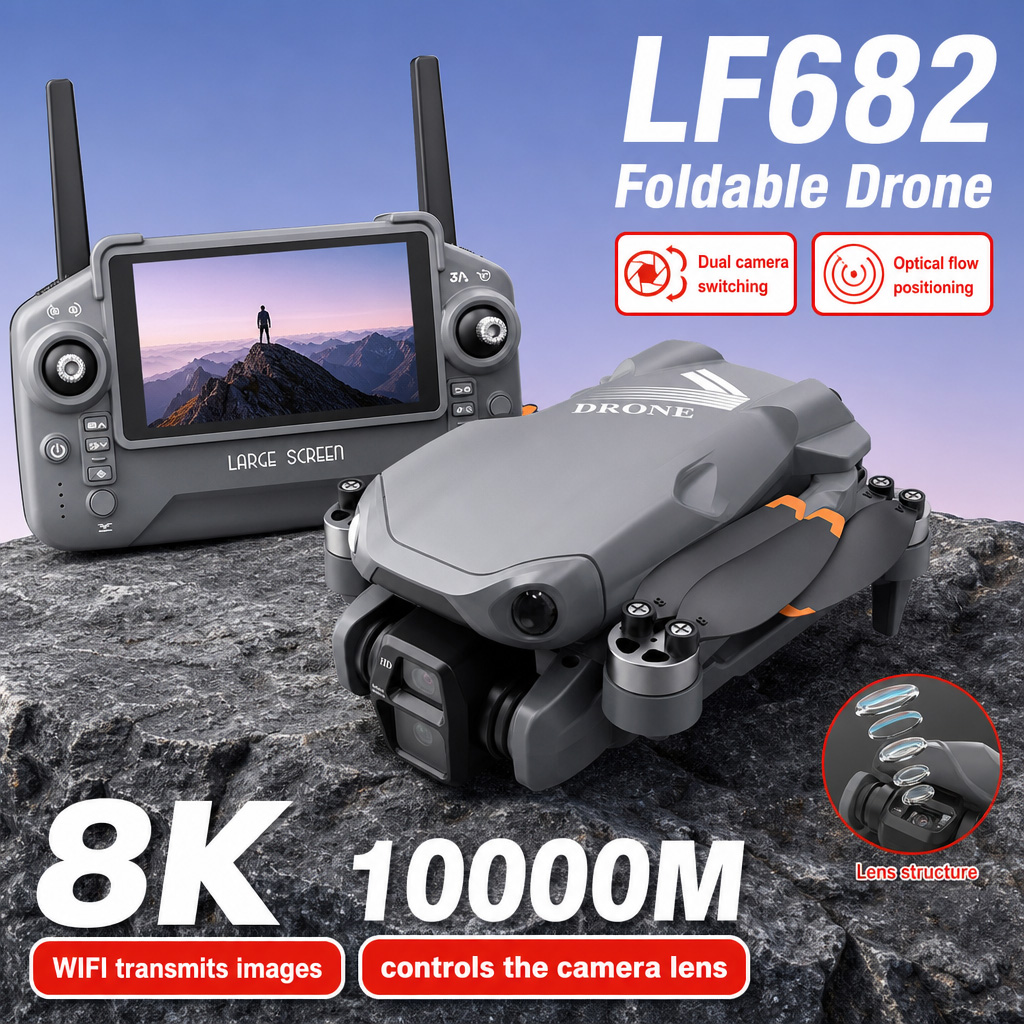 Drone Aereo LF682 con Doppia F - Drone Camera Mount recensione e prezzo