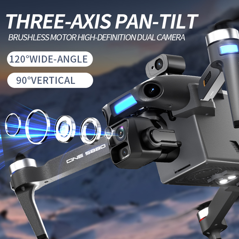 Nuovo Drone 2026 con Doppia Fo - Drone Camera Mount recensione e prezzo