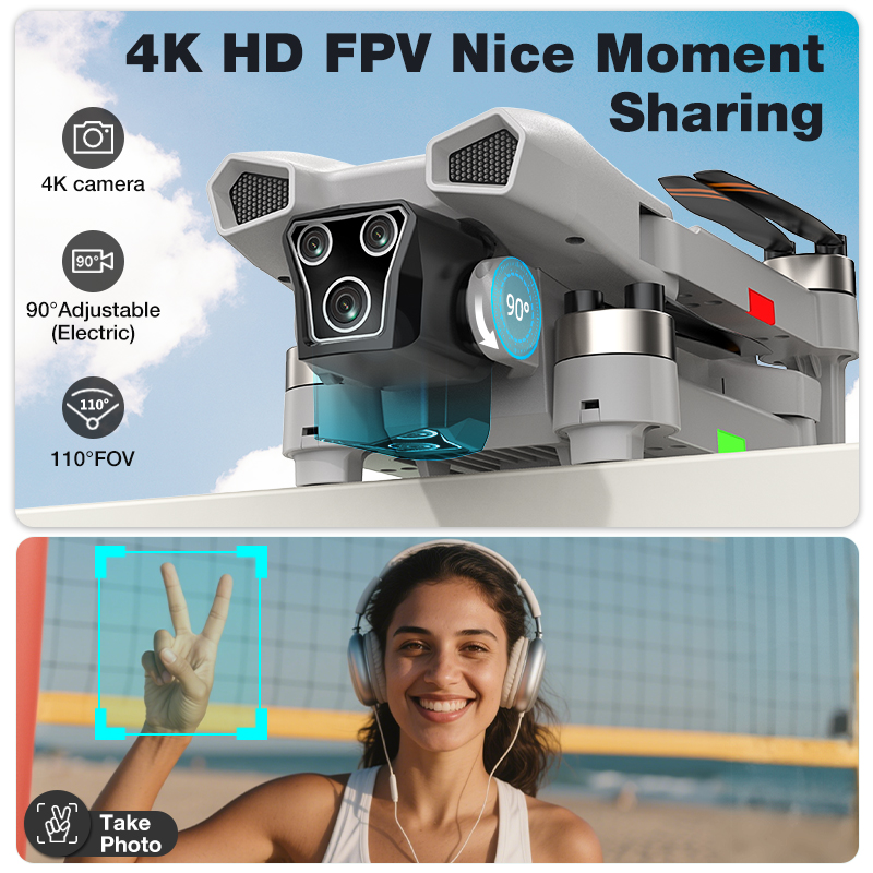 NUOVO Drone L017 Pro Brushless - Drone Camera Mount recensione e prezzo
