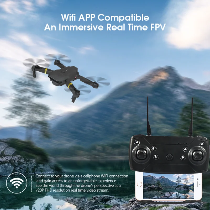 Drone 4K Eachine E58 WIFI FPV  - Eachine Drone E58 recensione e prezzo